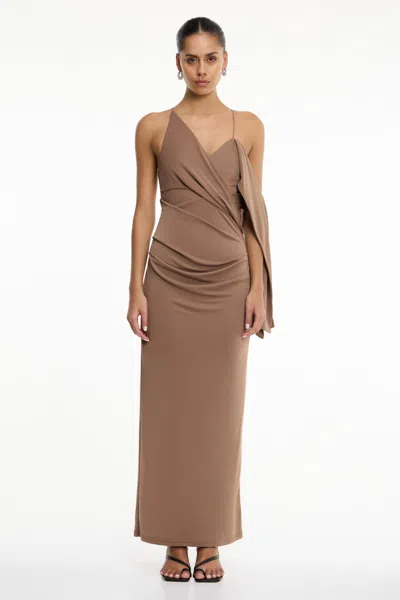 Significant Other Monaco Maxi Dress In Brown