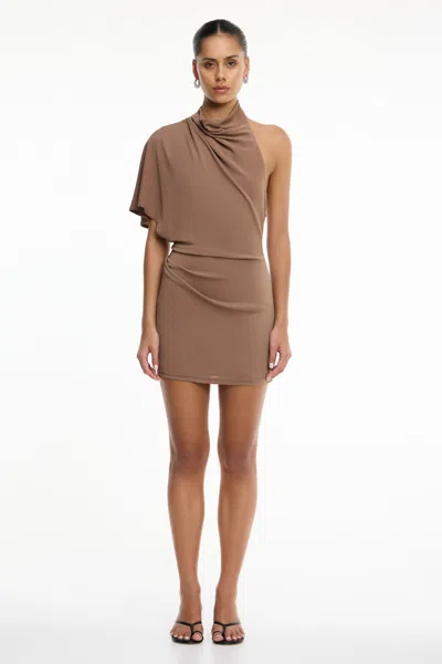 Significant Other Monaco Mini Dress In Brown