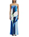Significant Other Mora Strapless Dress In Blue