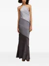 Significant Other Murphy Halter-neck Maxi Dress In Multi