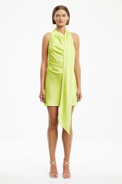 Significant Other Nadia Mini Dress In Yellow