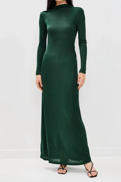 Significant Other Nailah Maxi Dress In Pine In Green