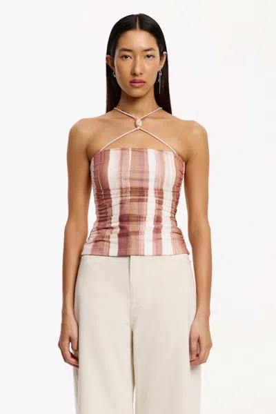 Significant Other Nami Top In Brown