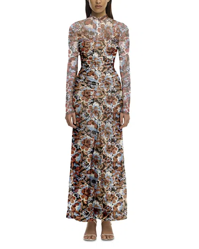 Significant Other Nida Long Sleeve Dress In Multi