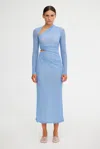 Significant Other Nina Midi Dress In Blue