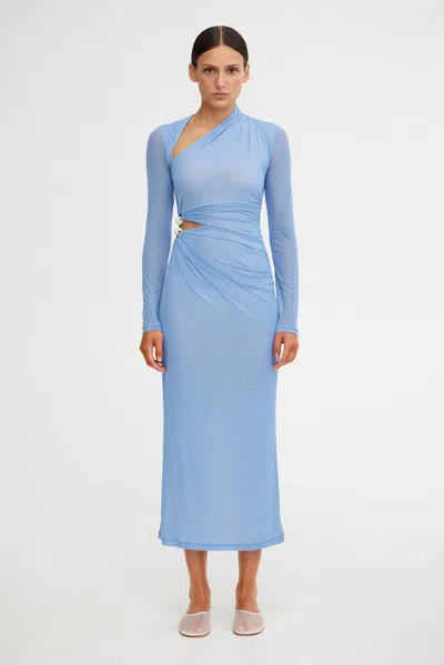 Significant Other Nina Midi Dress In Blue