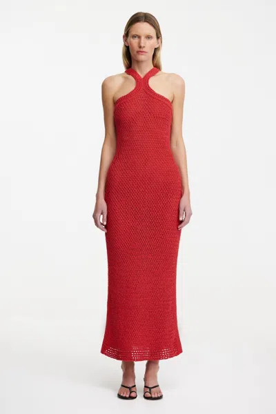 Significant Other Oakleigh Maxi Dress In Chilli