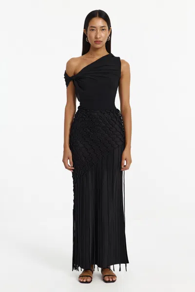 Significant Other Oceane Maxi Skirt In Black