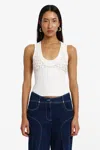 Significant Other Oceane Tank In White