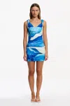 Significant Other Olea Mini Dress In Blue