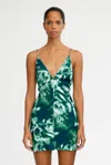 Significant Other Ollie Mini Dress In Green