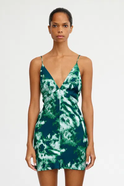 Significant Other Ollie Mini Dress In Green