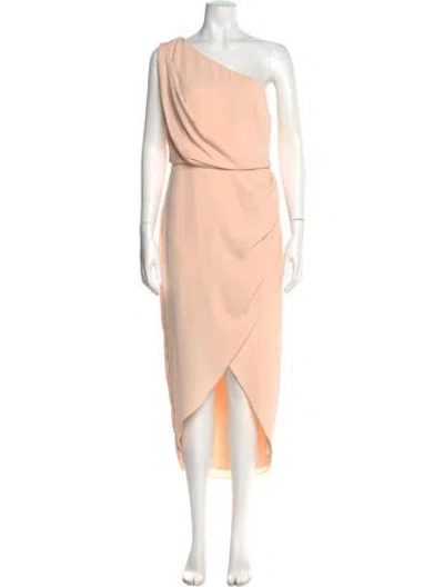 Pre-owned Significant Other One-shoulder Long Dress In Multi