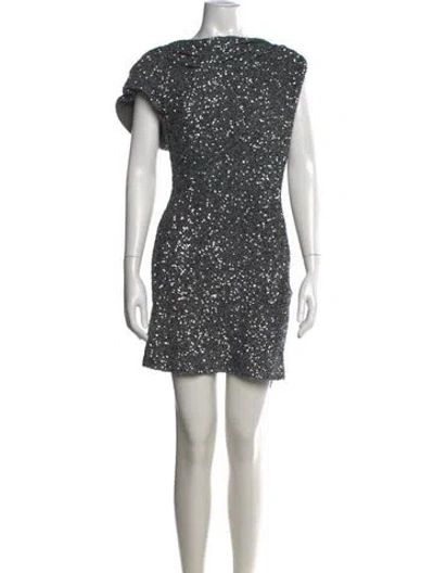 Pre-owned Significant Other Patterned Mini Dress W/ Tags In Multi