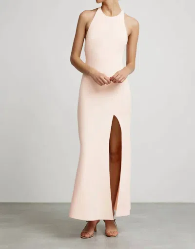 Significant Other Poet High Neck Dress In Ballet Pink