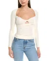 Significant Other Posie Top In Cream