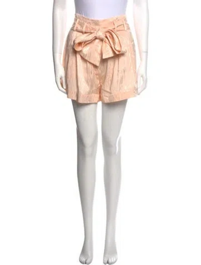 Pre-owned Significant Other Printed Mini Shorts In Pink