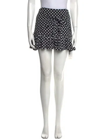 Pre-owned Significant Other Printed Mini Skirt In Multi