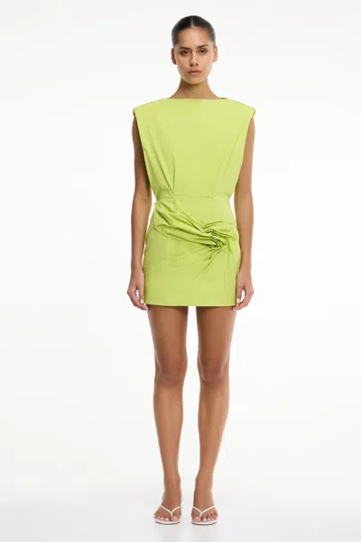 Significant Other Quentin Mini Dress In Green