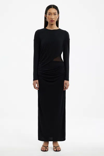 Significant Other Rachel Maxi Dress In Black