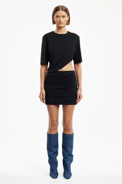 Significant Other Rachel Mini Dress In Black
