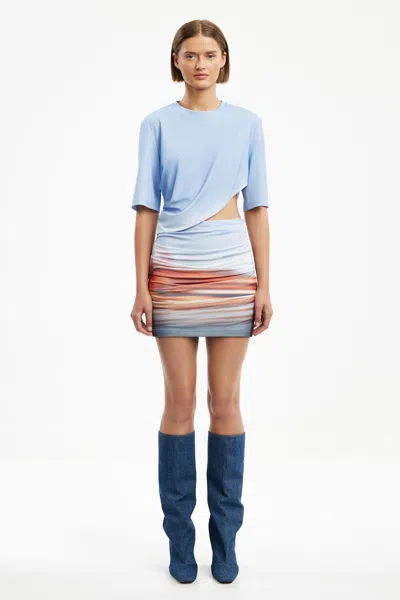 Significant Other Rachel Mini Dress In Blue