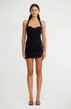 Significant Other Reine Mini Dress In Black