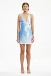 Significant Other Rita Mini Dress In Blue