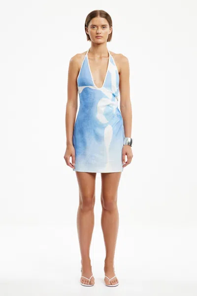 Significant Other Rita Mini Dress In Blue