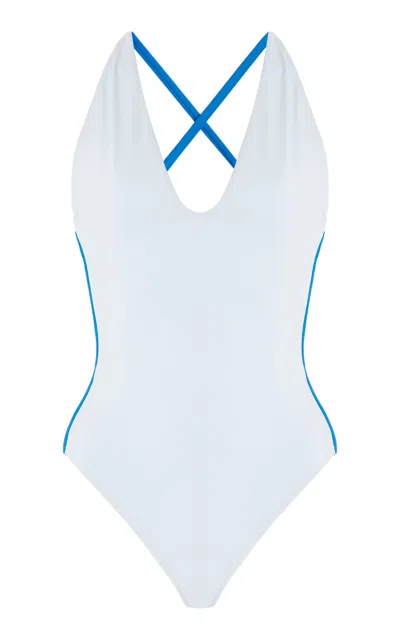 Significant Other Rochelle One-piece Swimsuit In Blue