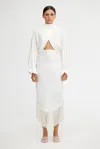Significant Other Rosa Long Sleeve Dress In White