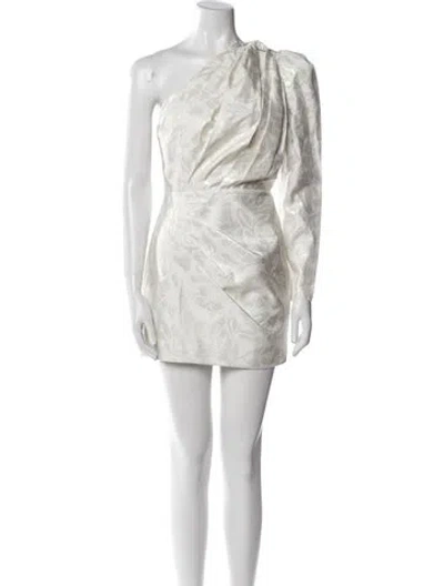 Pre-owned Significant Other Roselle Mini Dress In White
