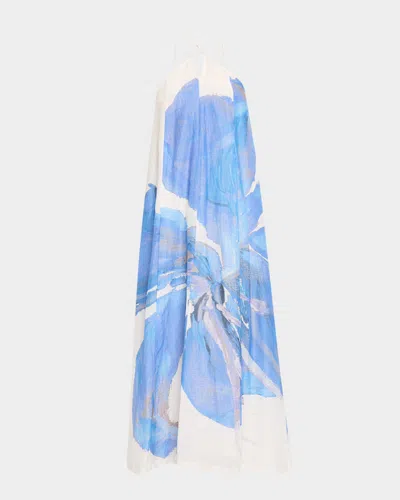 Significant Other Rumi Halter Maxi Dress In Blue