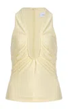 Significant Other Shelby Ruched Jersey Top