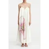Significant Other Shiloh Floral Strapless Maxi Dress
