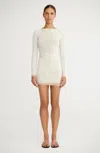 Significant Other Siobhan Mini Dress In White