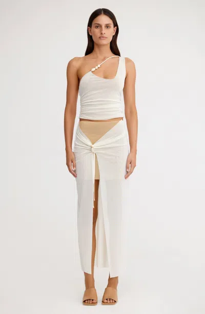 Significant Other Siobhan Skirt In White