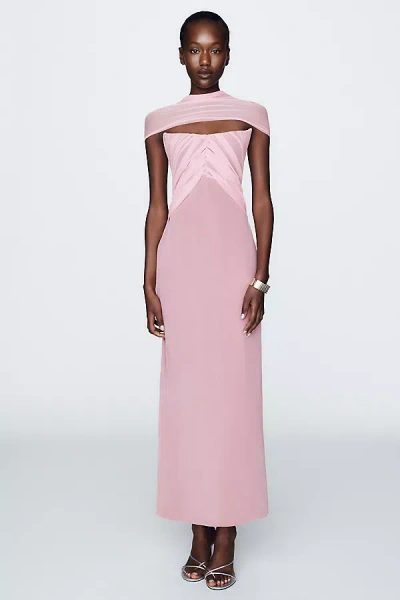 Significant Other Slyth Strapless Maxi Dress In Pink