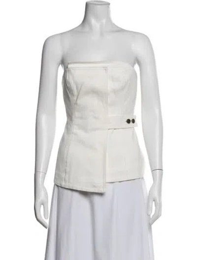 Pre-owned Significant Other Strapless Top W/ Tags In Neutrals