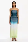 Significant Other Sura Strapless Dress In Blue