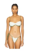 Significant Other Sutton Bikini Top In Honeydew