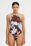 Significant Other Tiana Maillot In Brown