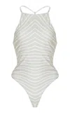 Significant Other Tiana One-piece Swimsuit In Green