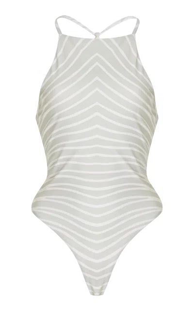 Significant Other Tiana One-piece Swimsuit In Green