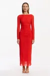Significant Other Tillie Midi Dress In Red