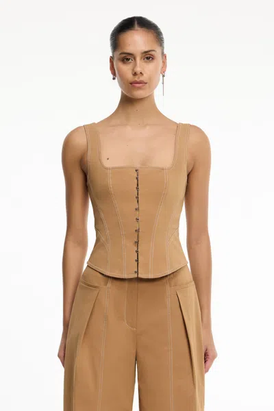 Significant Other Tovi Top In Brown