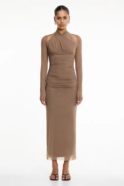 Significant Other Trinity Dress In Brown