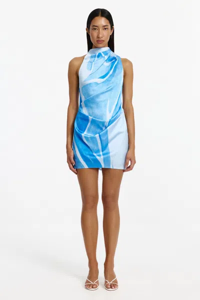 Significant Other Veronica Mini Dress In Blue