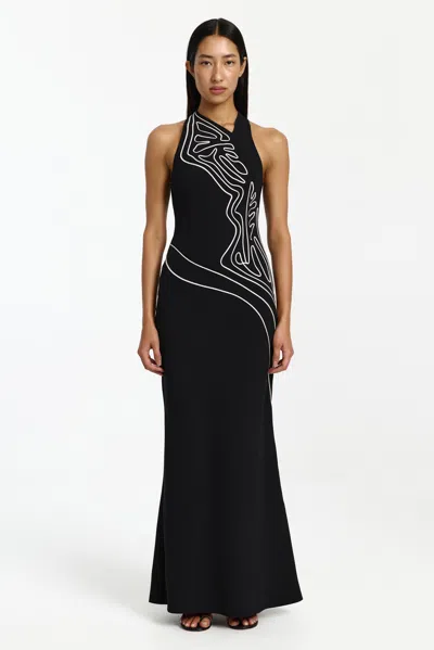 Significant Other Vhari Gown In Black