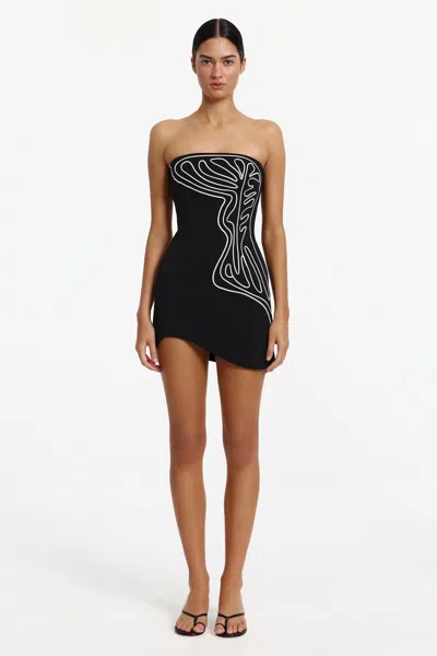 Significant Other Vhari Mini Dress In Black
